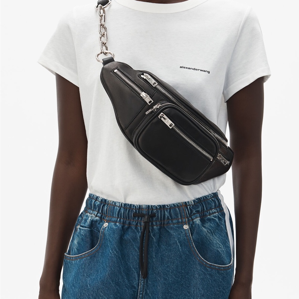 Alexander wang attica belt bag in leather